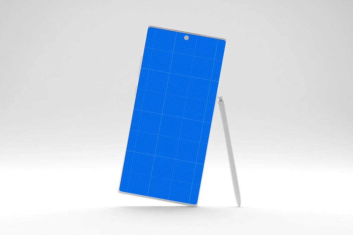 简约风格三星Note 10智能手机样机模板 Clean Note 10 Mockup插图(8)