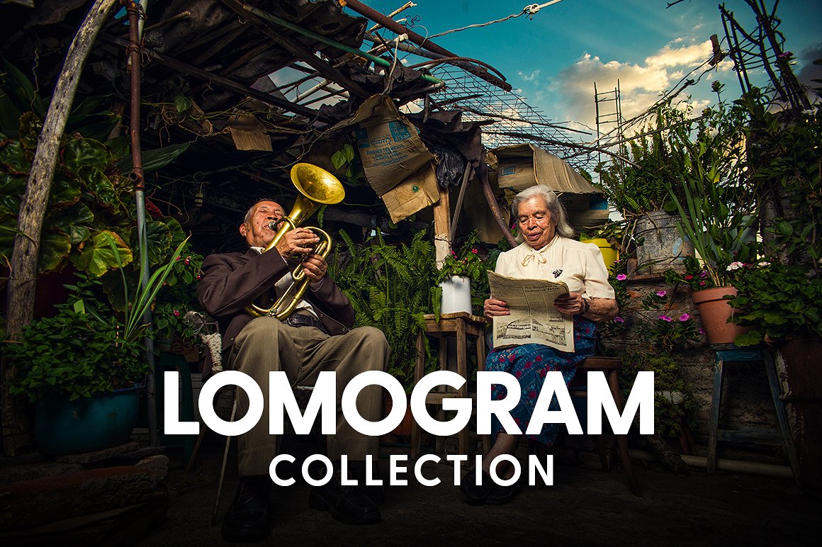 Lomo相机滤镜效果LR预设 Lomogram – Lightroom Presets插图