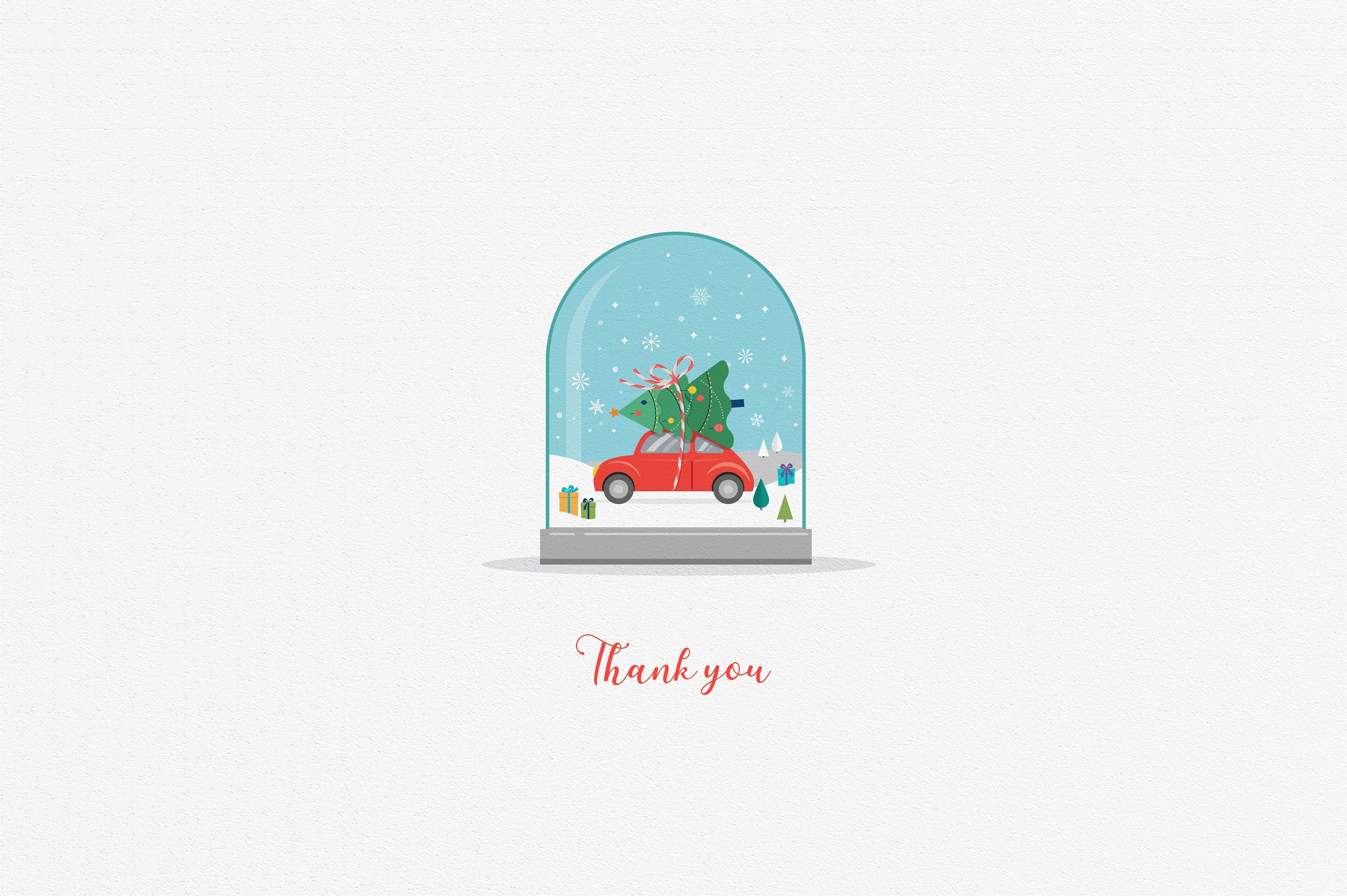 充满冬季魔力的圣诞节日手绘插画 Winter Magic – Christmas scenes插图(8)