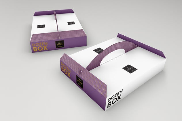 食品糕点包装盒样机模板第4卷 Food Pastry Boxes Vol.4: Packaging Mockups插图(5)