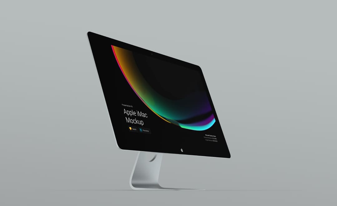 超级主流桌面&移动设备样机系列：iMac & iMac Pro系列一体机样机 [兼容PS,Sketch;共4.79GB]插图(7)