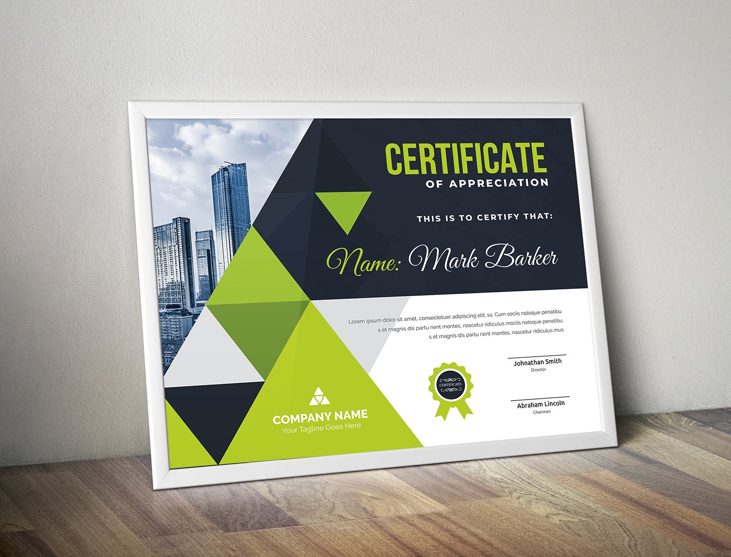 品牌销售代理/资格认证证书设计模板 Certificate插图(2)