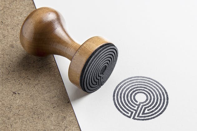 50款迷宫图形设计印章纹理合集 Labyrinth Stamps插图(5)