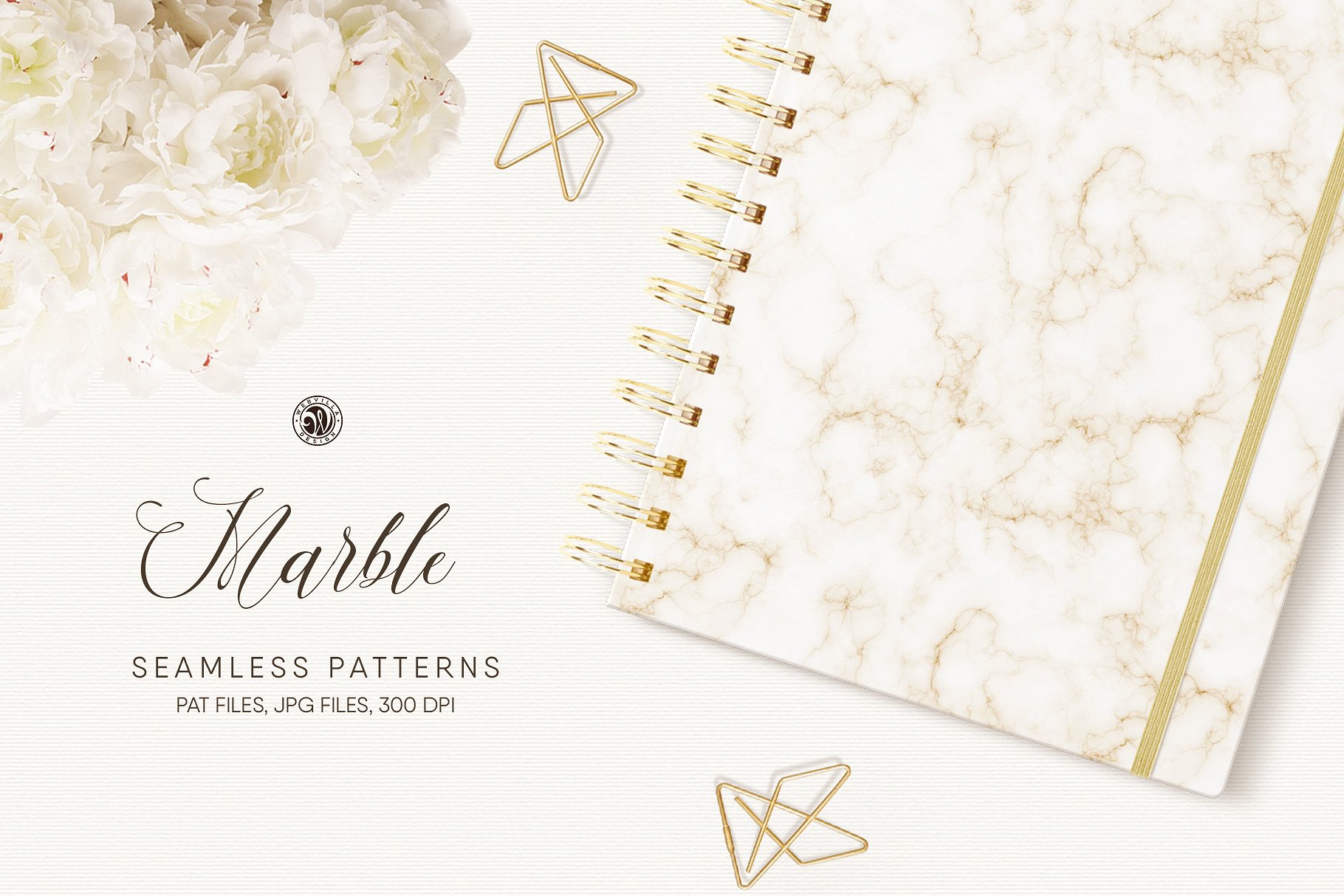 无缝大理石图案 Seamless Marble Patterns插图