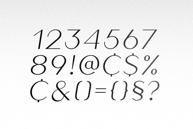 优雅粗细笔画混合英文无衬线字体 Athena – An Elegant Sans Serif插图(14)