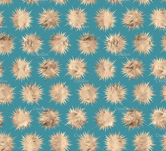 玫瑰金图案和树叶数字图案背景纹理 Rose Gold Leaf Digital Patterns No.2插图(4)