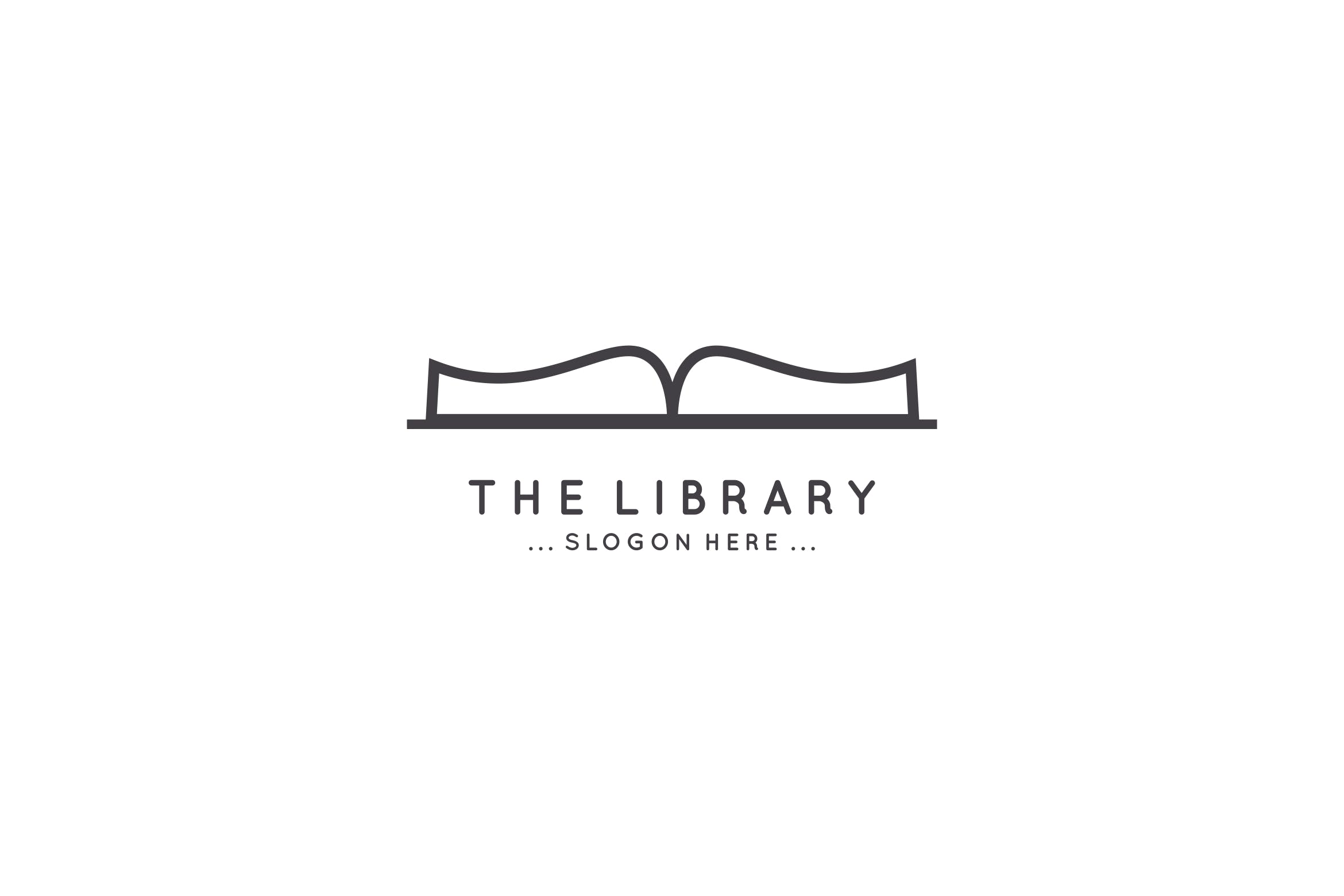 文化产业品牌图书图形Logo设计模板 Books Logo插图