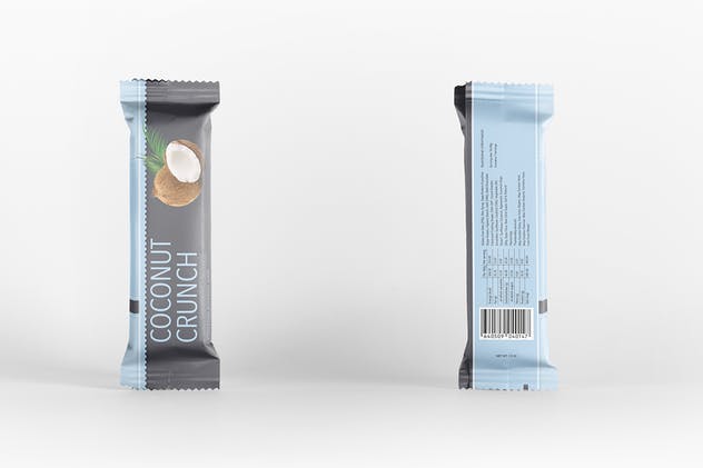 巧克力棒包装样机模板 Chocolate Bar Packaging Mockup插图(8)