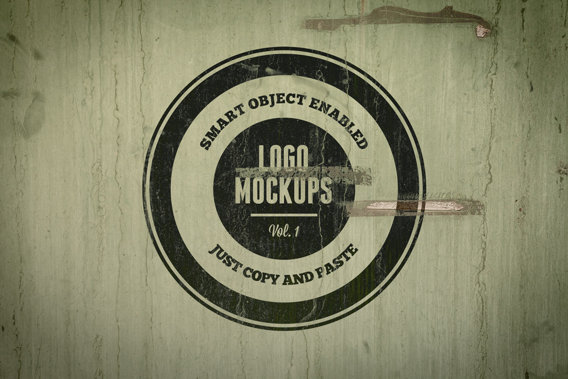复古 Logo 展示样机模版 Vintage Logo Mockups Volume 1插图(1)