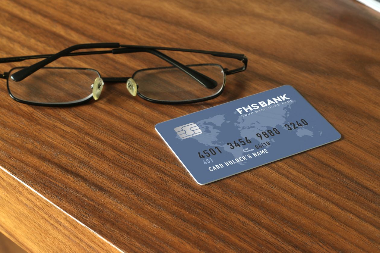 信用卡银行卡外观设计样机 Credit Card Mockups插图(2)
