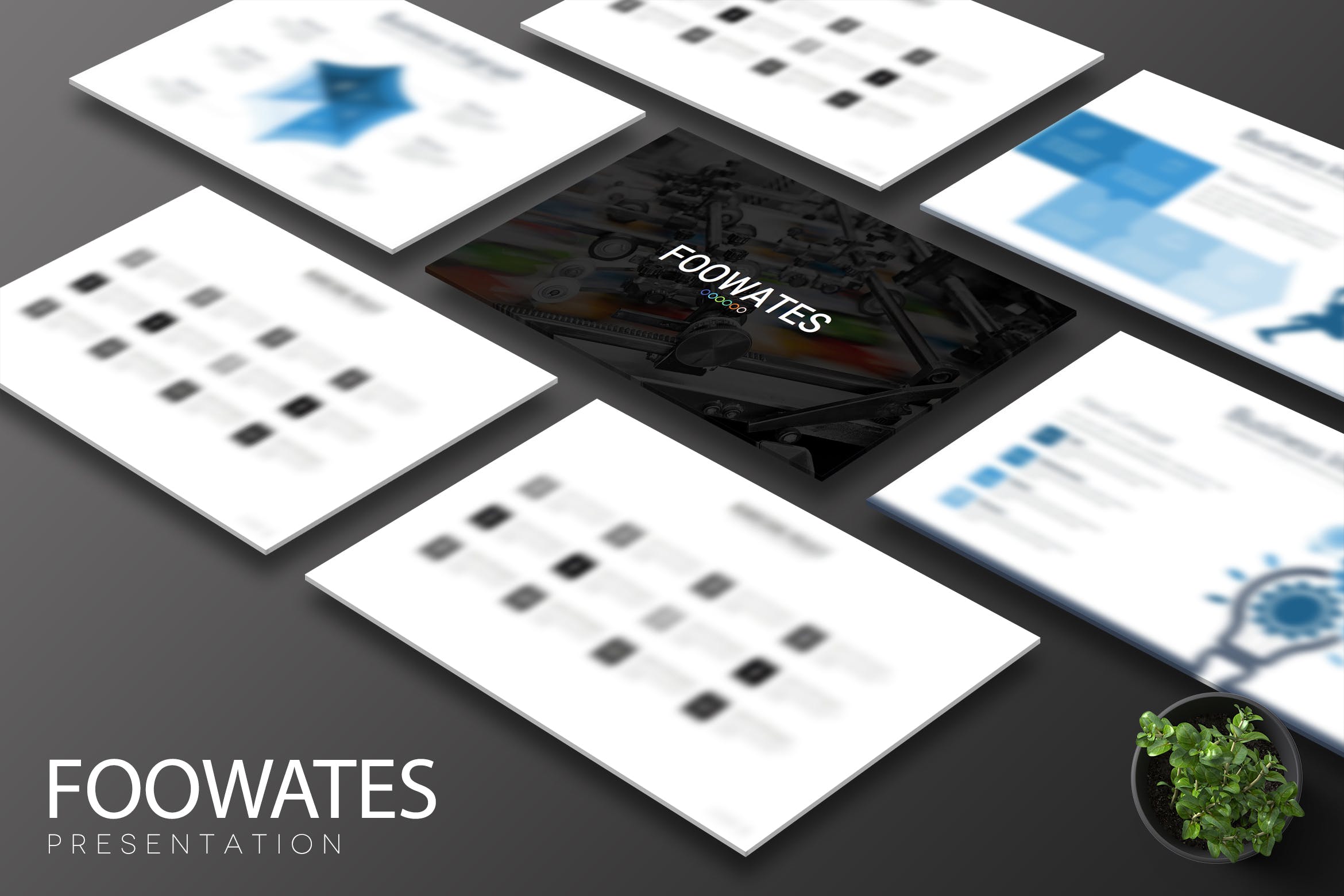 多用途商务主题Keynote幻灯片模板 Foowates – Keynote Template插图