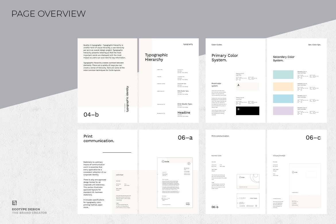 经典实用企业品牌指南手册设计模板 Brand Guidelines插图(13)