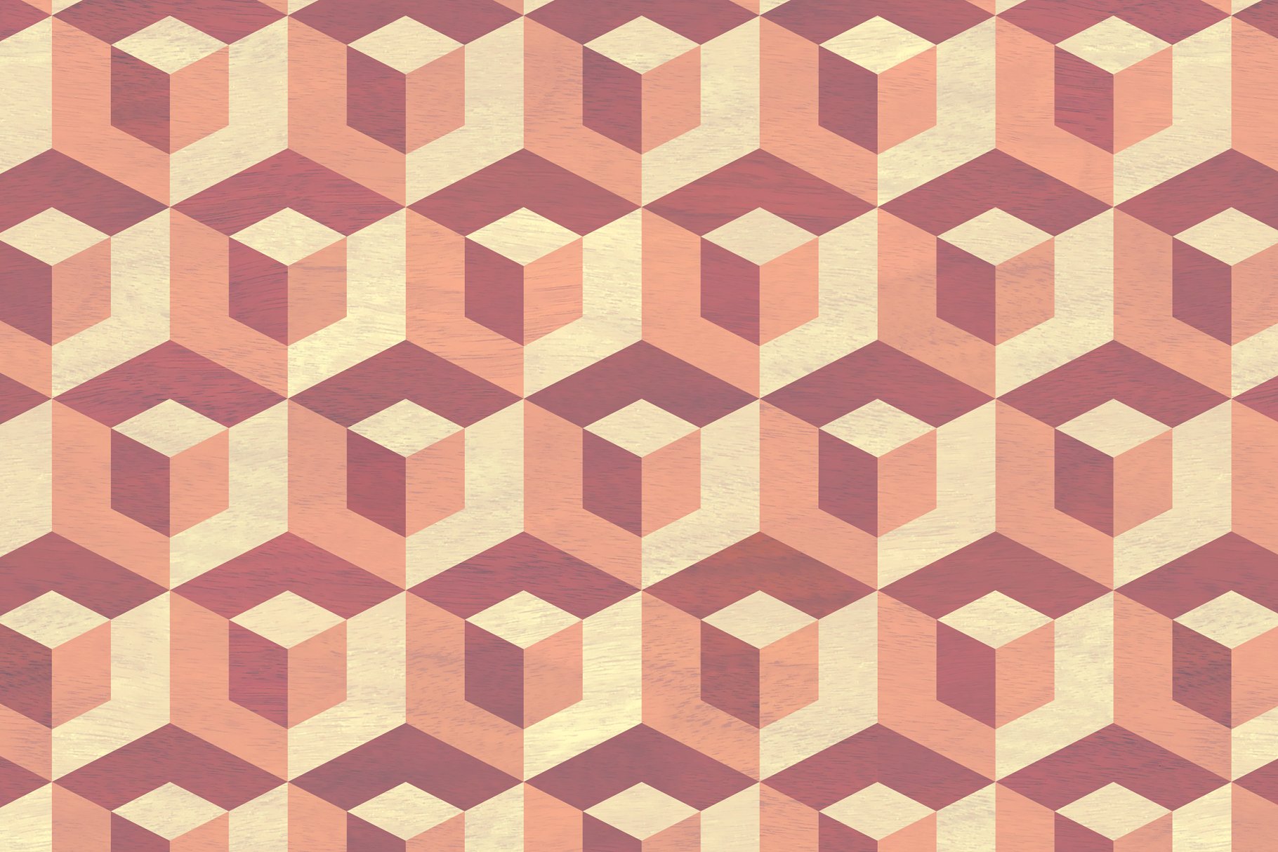 几何图形镶嵌图案纹理 Geometric Marquetry Patterns插图(1)