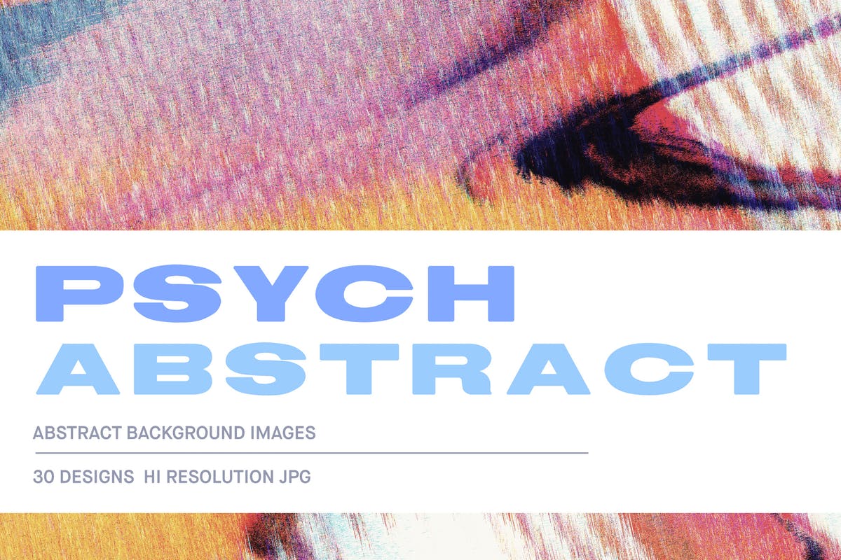 30款抽象光线折射多彩背景纹理 Psych Abstract插图
