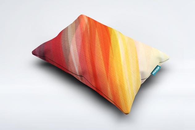 织物头枕靠枕印花设计样机模板 Fabric Pillow Mock-Up插图(2)