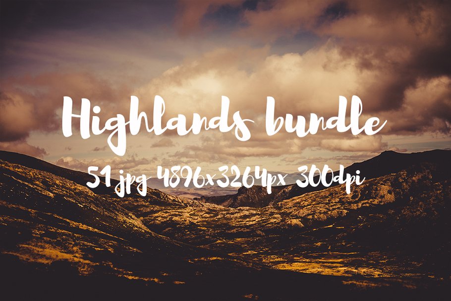 宏伟高地景观高清照片合集 Highlands photo bundle插图(1)