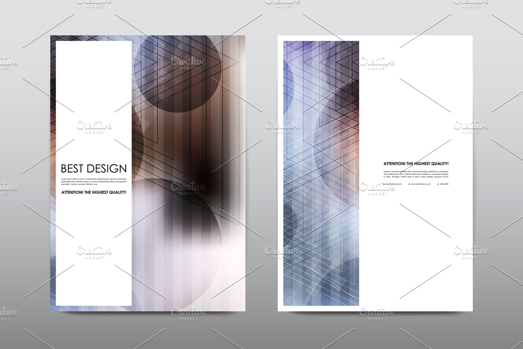 50+商业企业宣传小册子模板 50+ Business Brochures Bundle插图(51)