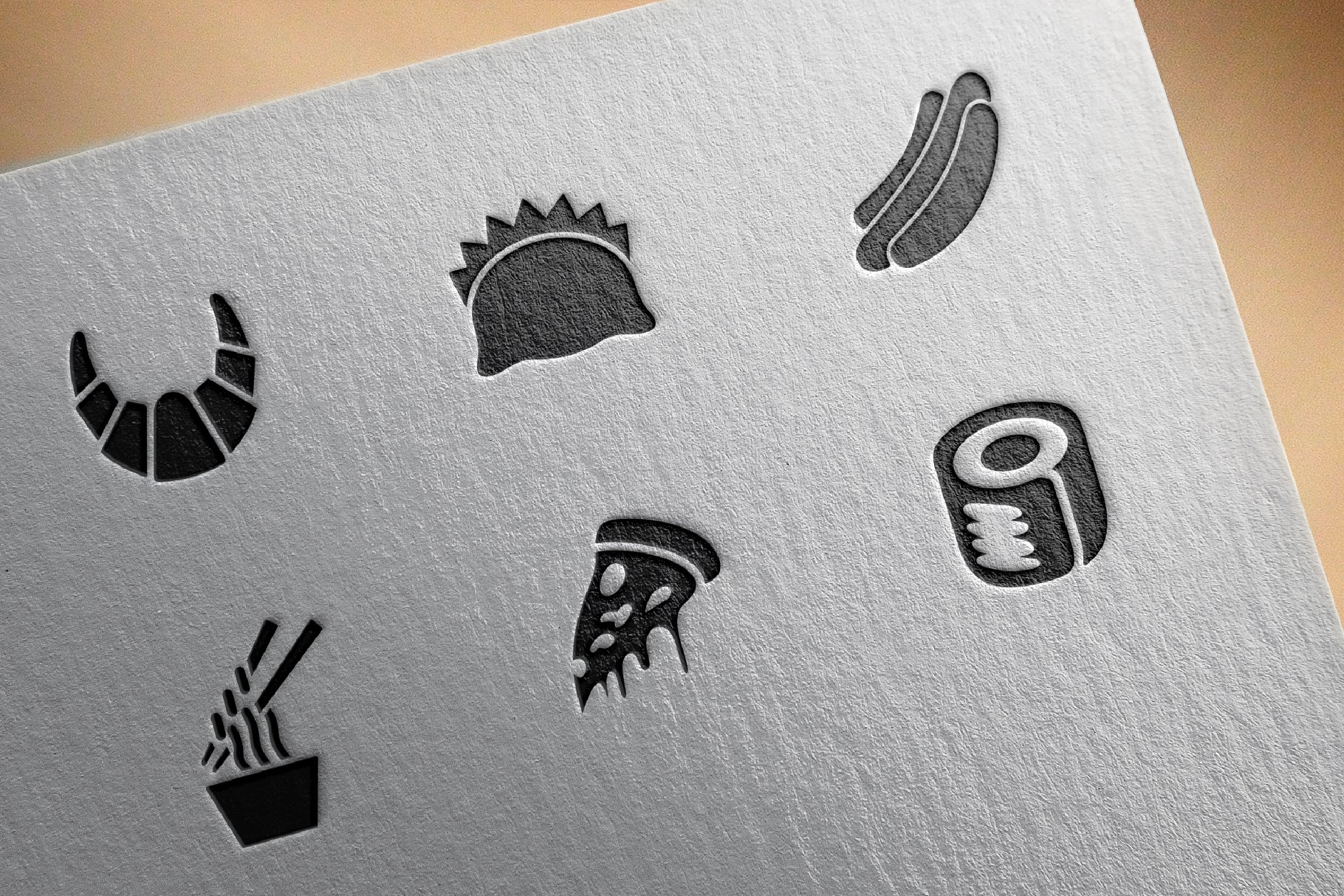 一组20个美食元素矢量图标  World food icons插图(3)