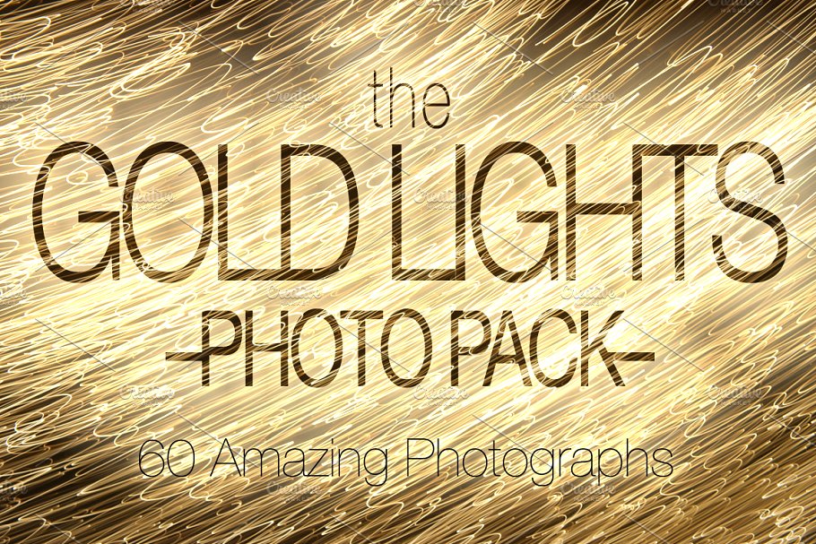 金色灯光高清照片素材 Gold Lights Photo Pack插图