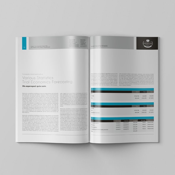 完美展现财务规划的杂志模板下载[indd]插图(3)