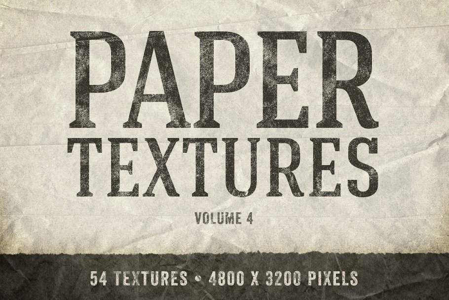 皱褶纸张纹理合集v4 Paper Textures Pack Volume 4插图