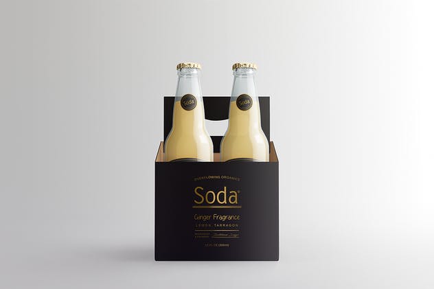 苏打饮料瓶包装样机v1 Soda Drink Bottle Packaging Mock-Ups Vol.1插图(10)
