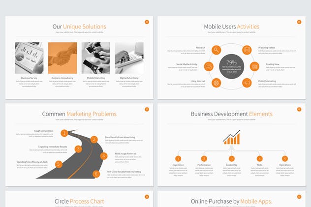 业务发展规划方案PPT幻灯片设计模板 Business Development PowerPoint Template插图(5)
