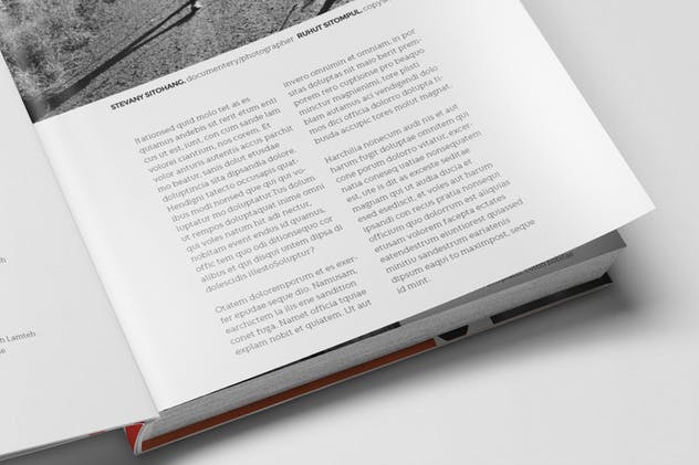 图书内页版式设计样机模板V1 Book Mockups 01插图(2)