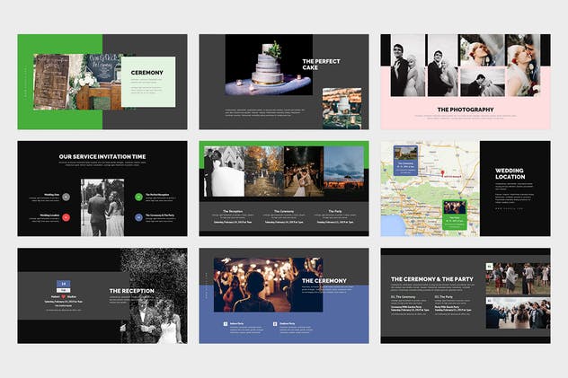 婚礼婚庆策划Google Slides幻灯片素材 Kavela : Wedding Ceremony Planner Google Slides插图(8)