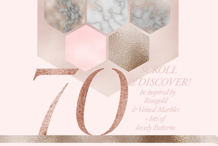 70款金属大理石纹理 70 Metallic Marble Textures插图(7)