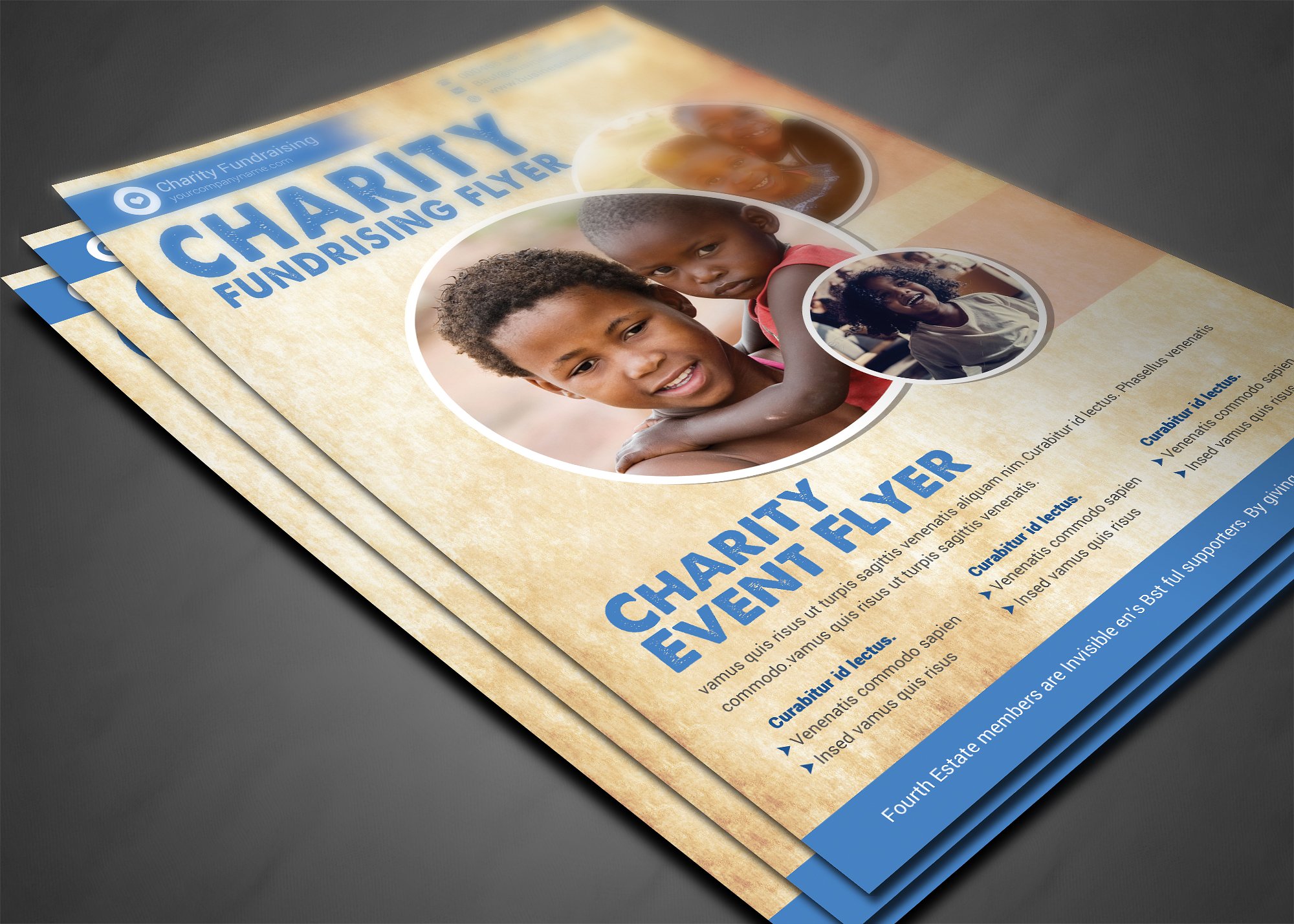 慈善机构宣传单模板 Charity Flyer Templates插图(2)