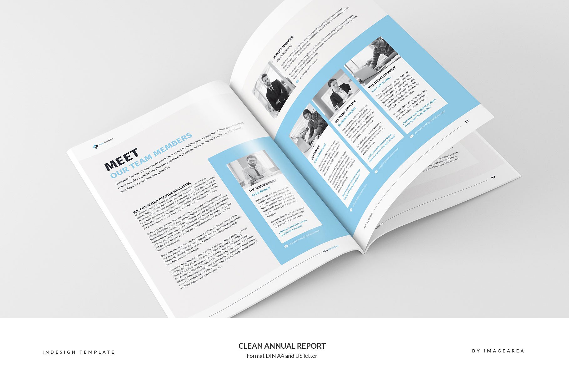 简洁专业的年报模板 Clean Annual Report插图(8)