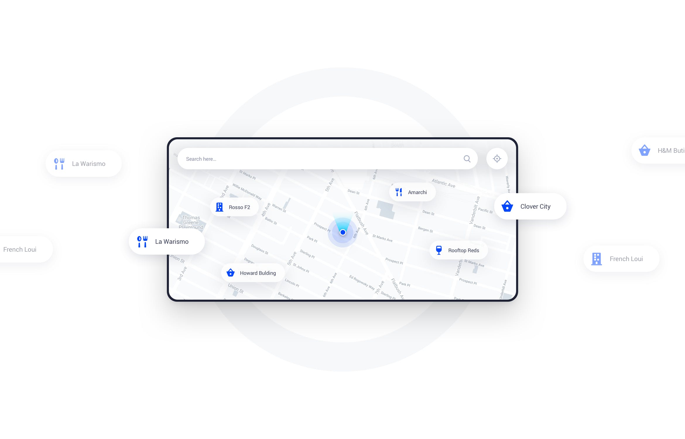 车载导航系统APP应用界面设计UI套件[PSD, SKETCH, XD] Navi App – Car Navigation Map iOS & Android App插图(1)