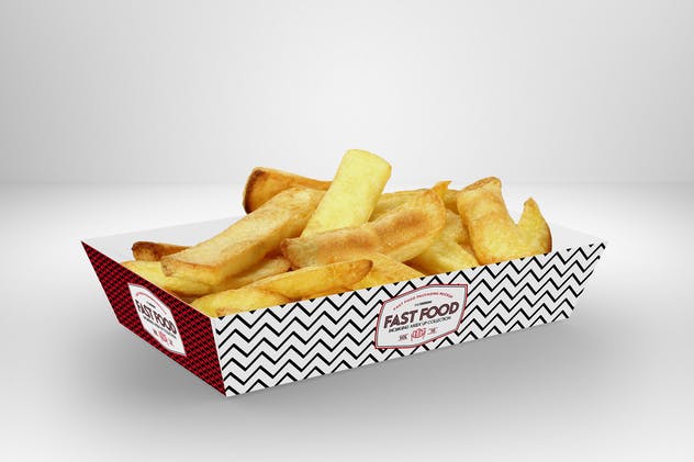 快餐熟食外卖外带食品包装样机v10 Fast Food Boxes Vol.10: Take Out Packaging Mockups插图(9)