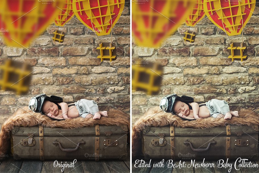 婴儿&儿童摄影照片后期处理PS动作 Baby & Child Photoshop Actions插图(6)
