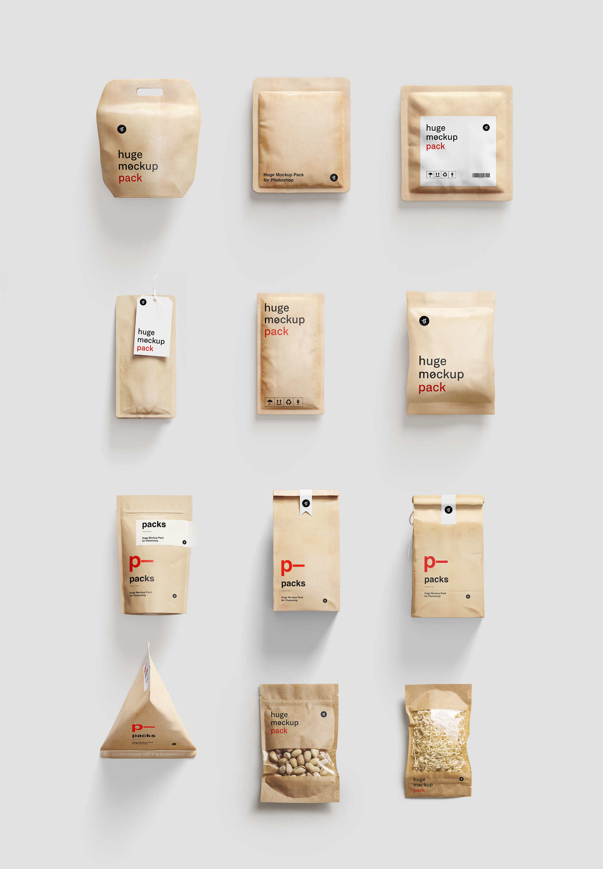 超高清食品包装样机大合集120 Packages Mockups插图(12)