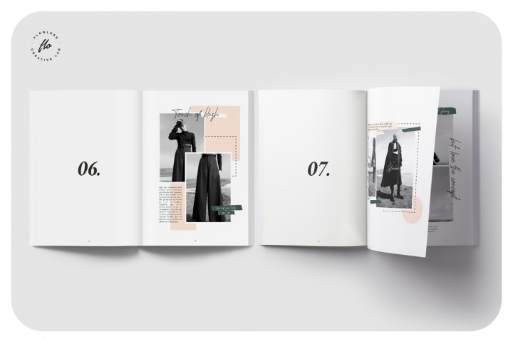 20页时尚、极简的摄影类杂志模板下载[indd]插图(4)