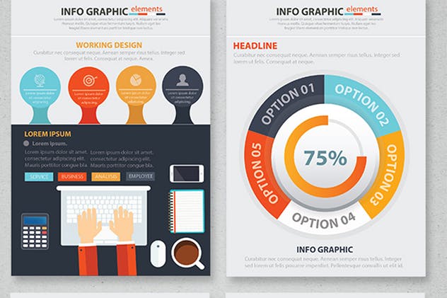 25页商业项目启动信息图表设计模板 Business Start Up Infographic Design 25 Pages插图(4)
