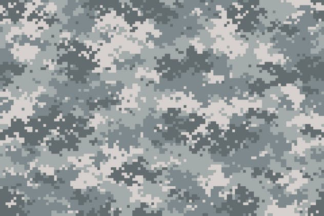 军事迷彩风格印花图案无缝纹理 Camouflage Seamless Patterns插图(5)