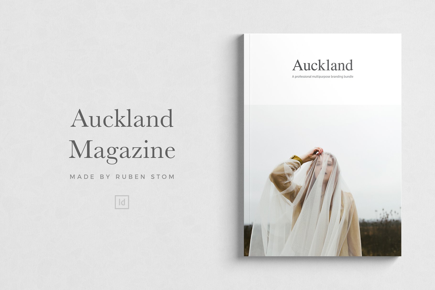 优雅多用途杂志模板 Auckland Magazine Template插图