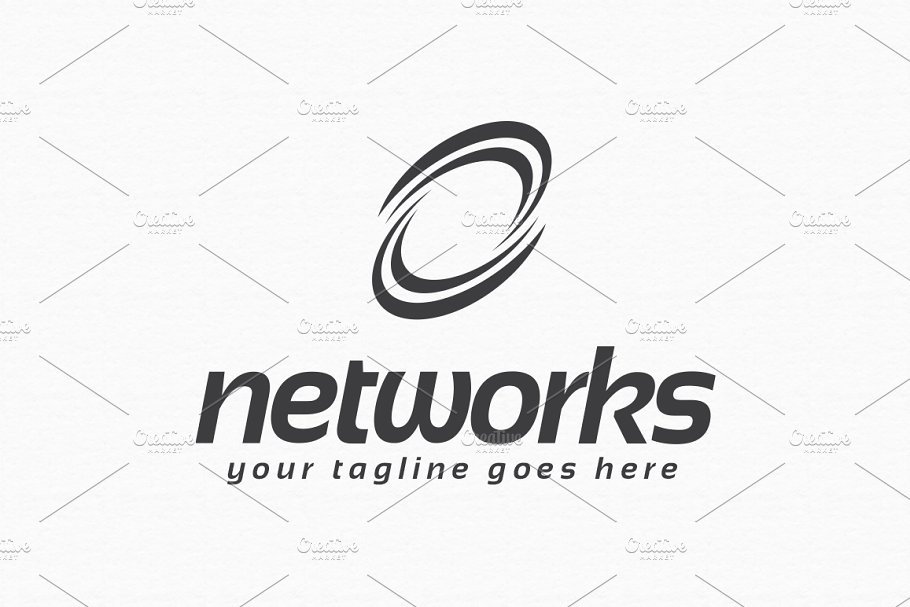 新兴互连网企业Logo模板 Networks Logo Template插图(3)