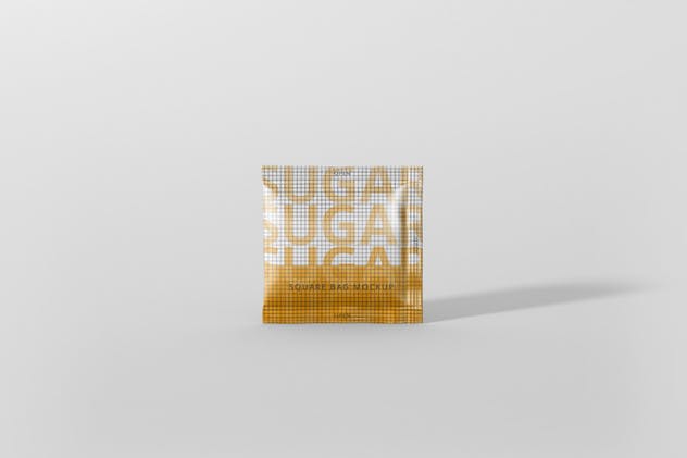 方形调料/糖袋包装样机模板 Salt / Sugar Bag Mockup – Square插图(8)
