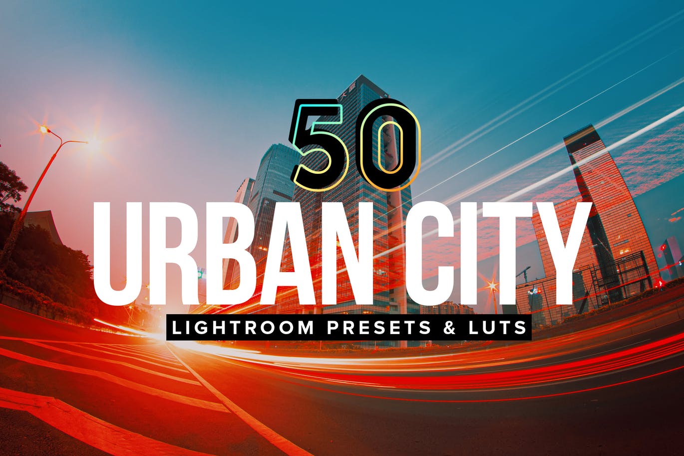 50款城市夜景照片LR调色预设合集 50 Urban City Lightroom Presets and LUTs插图