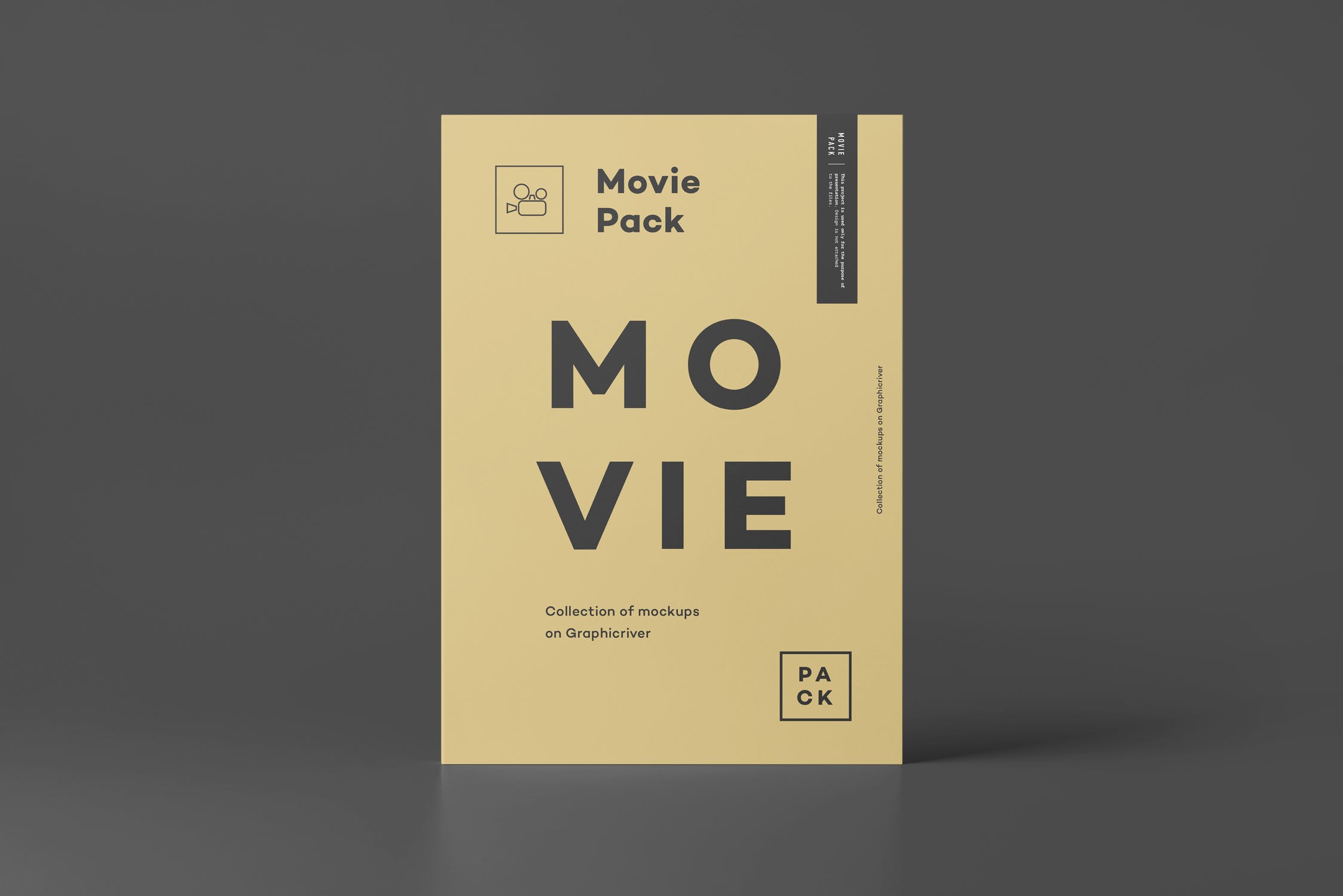DVD电影光盘外包装设计样机模板4 Movie Pack Mock-up 4插图(14)