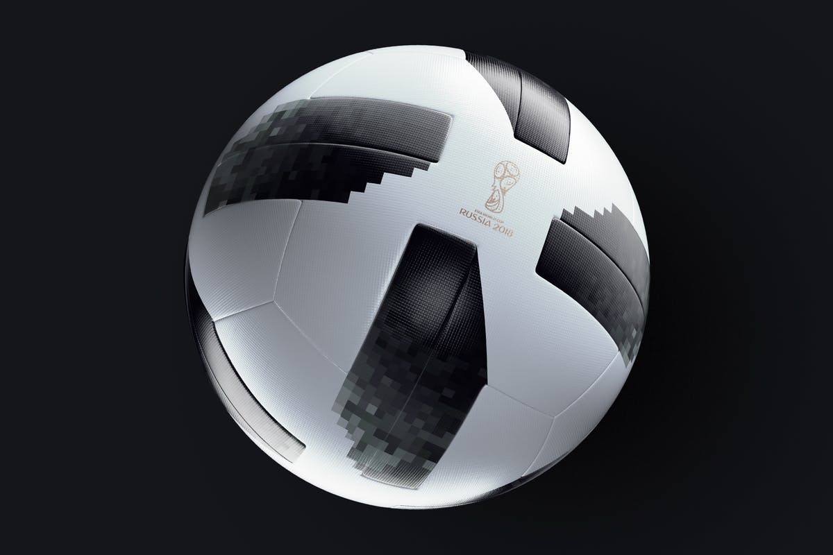 4K高分辨率世足联官方足球样机展示模板 Official Match Ball 2018 | 4K Mockup插图