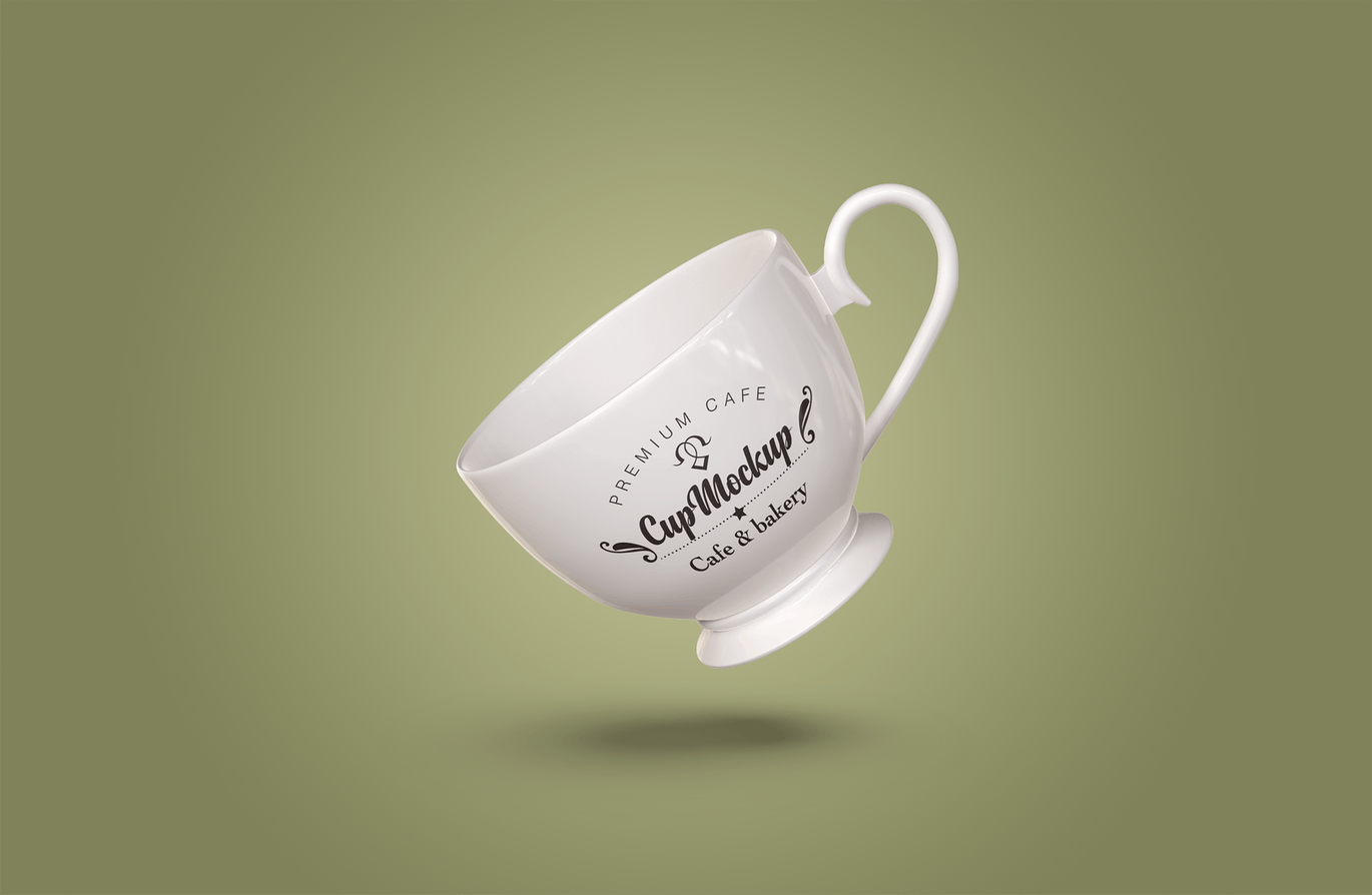 陶瓷茶杯咖啡杯外观设计样机模板v2 Cup Mockup 2.0插图(6)