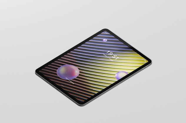 iPad Pro平板电脑屏幕设备样机 Pad Pro Tablet Screen Mockup插图(5)