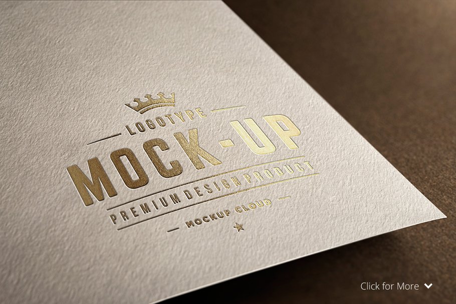 Logo设计纸张印刷展示样机 Logo Mock-Up Set插图(1)