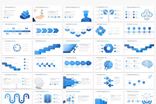 多用途信息科技企业数据分析工作汇报PPT幻灯片模板 Believe – Multipurpose PowerPoint Presentation插图(3)