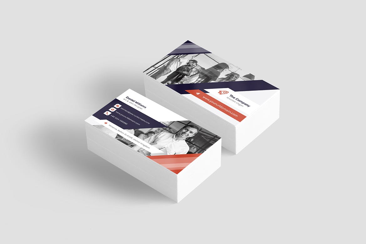 创意多用途商务名片设计模板 Business Card – Creative Multipurpose插图(7)